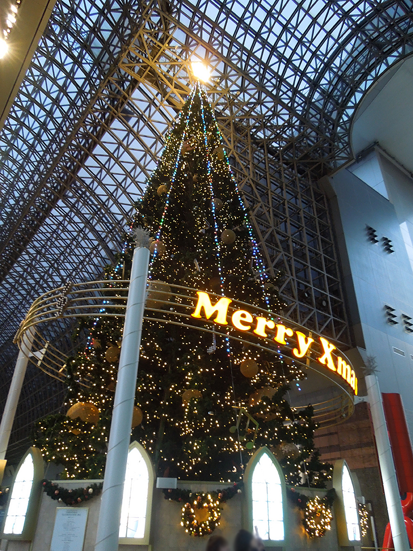 京都駅のクリスマス